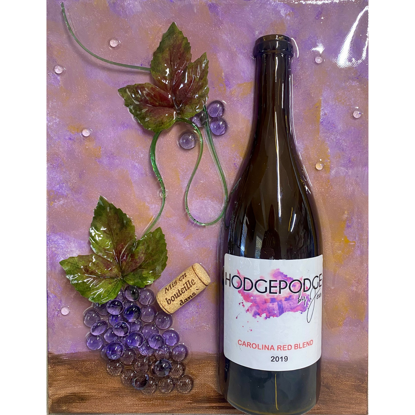 California Red Blend Hodgepodge Signature Painting