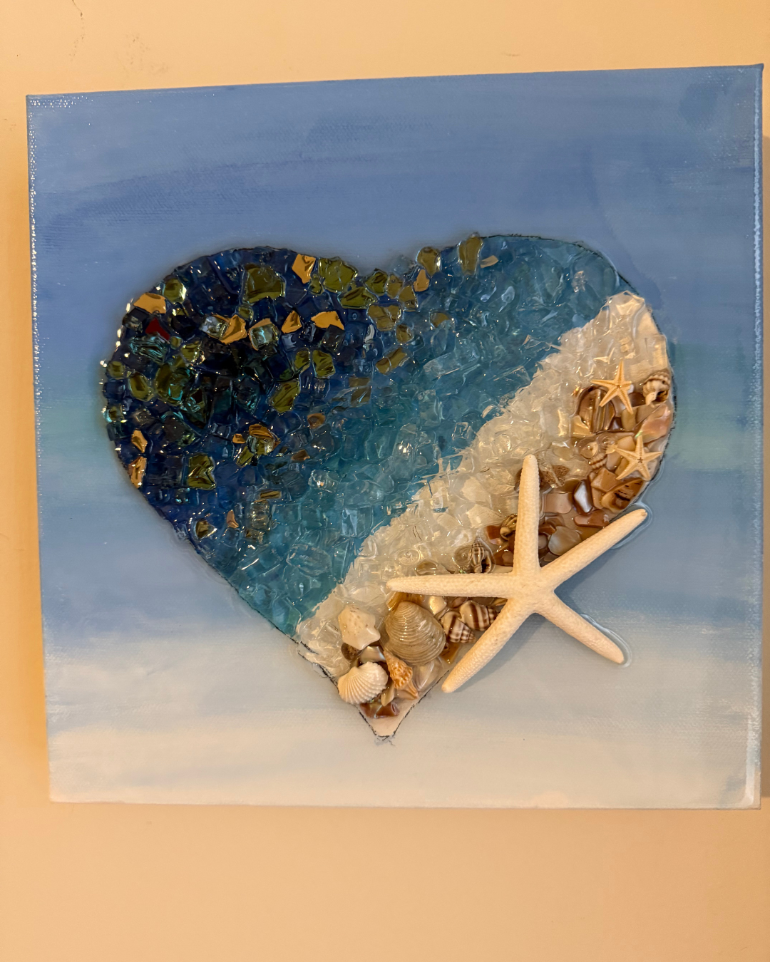 Sea Heart w/Starfish