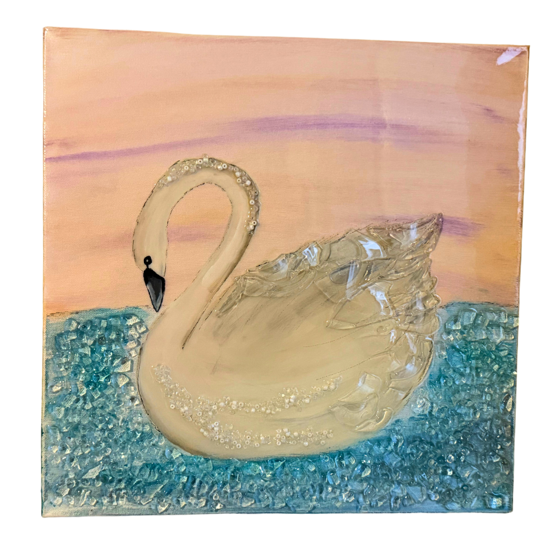 Swan in Still Water
